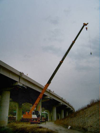 Samsung_Tadano 25 ton truck crane